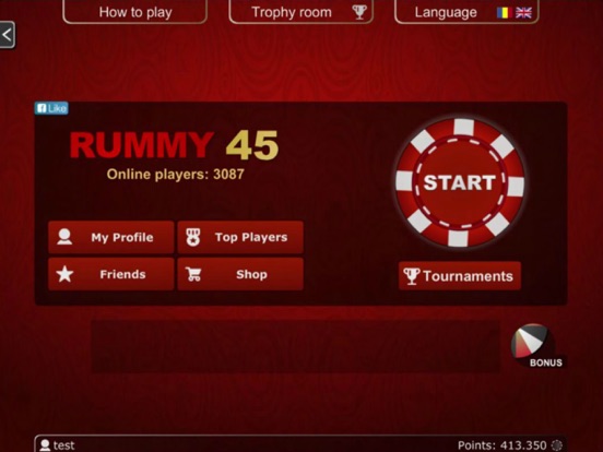 Rummy 45 - Remi Etalat iPad app afbeelding 2