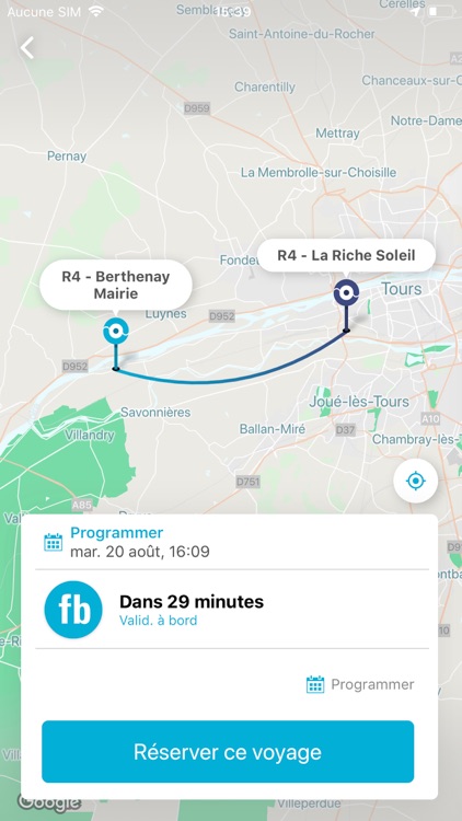 Fil Bleu Résabus screenshot-3