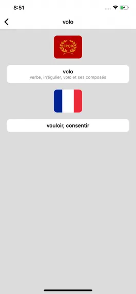 Game screenshot Dictionnaire Latin-Français apk