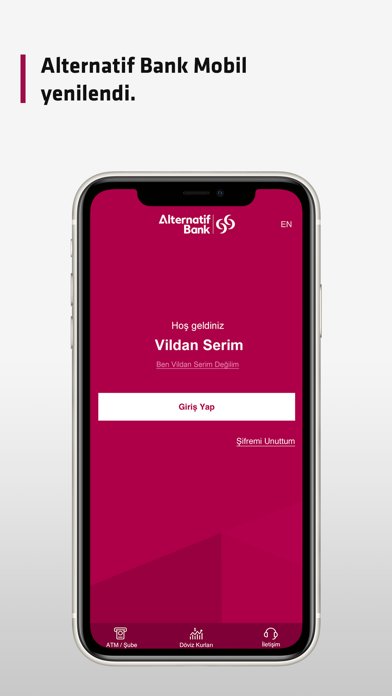 Alternatif Bank Corporate Screenshot