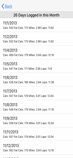 ‎Treadmill Logger Screenshot