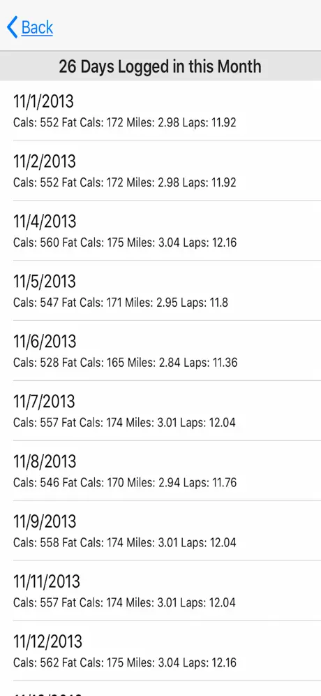 Treadmill Logger