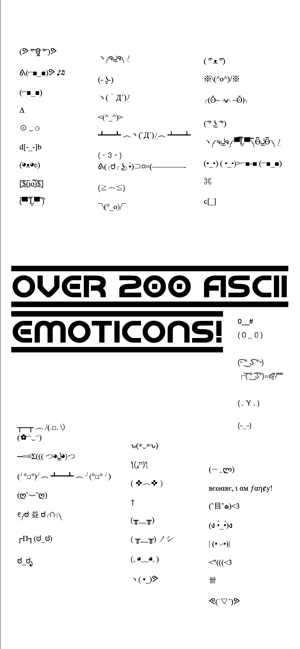 UniKao-Unicode and Emoticon(圖1)-速報App