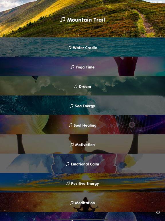 Sleep Sounds: Calm & Relax iPad screenshot 9 - Entertainment app