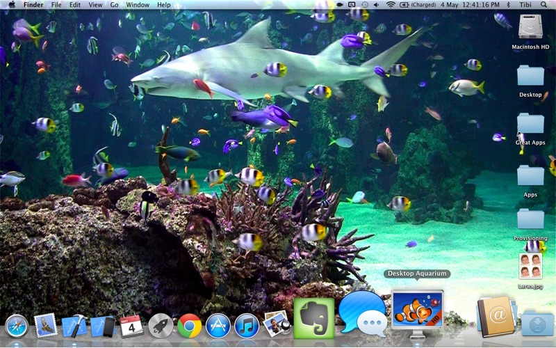 How to cancel & delete desktop aquarium wallpapers 2