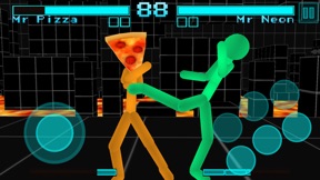 Stickman Fight: Neon Warriors screenshot