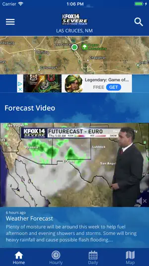 KFOX14 WX screenshot 2