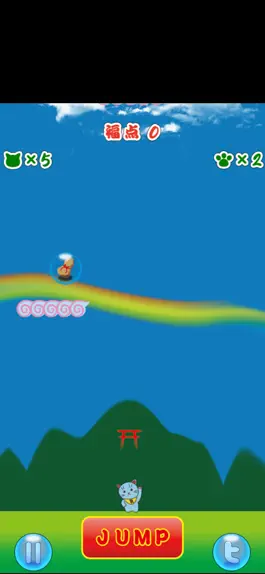 Game screenshot Luck Cat Jump2 apk