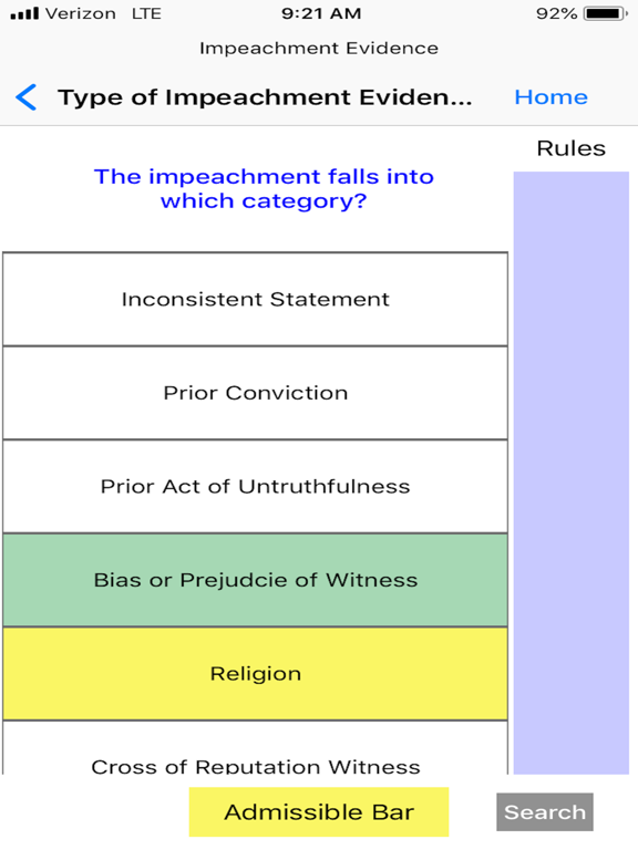 Screenshot #5 pour Federal Evidence Applied