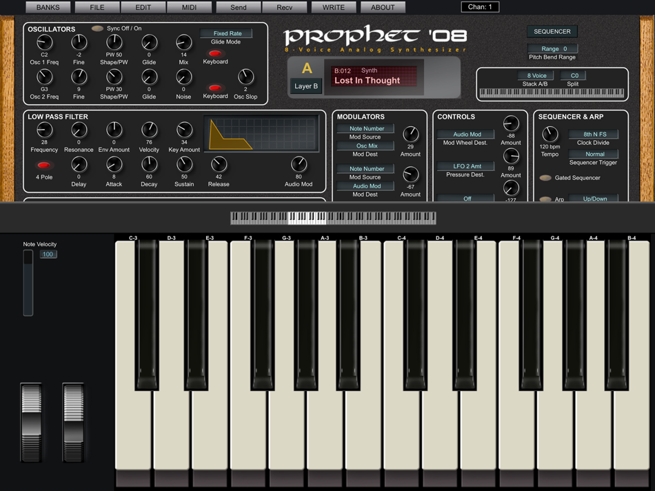 #5. Prophet '08 Sound Editor (iOS) 由: SoundTower Inc.