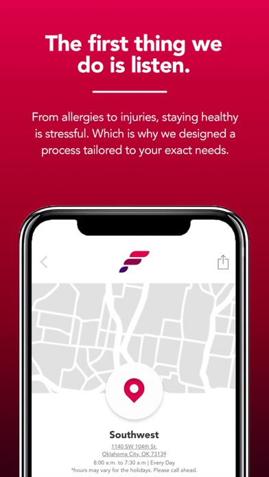 Screenshot #3 pour First Med Urgent Care