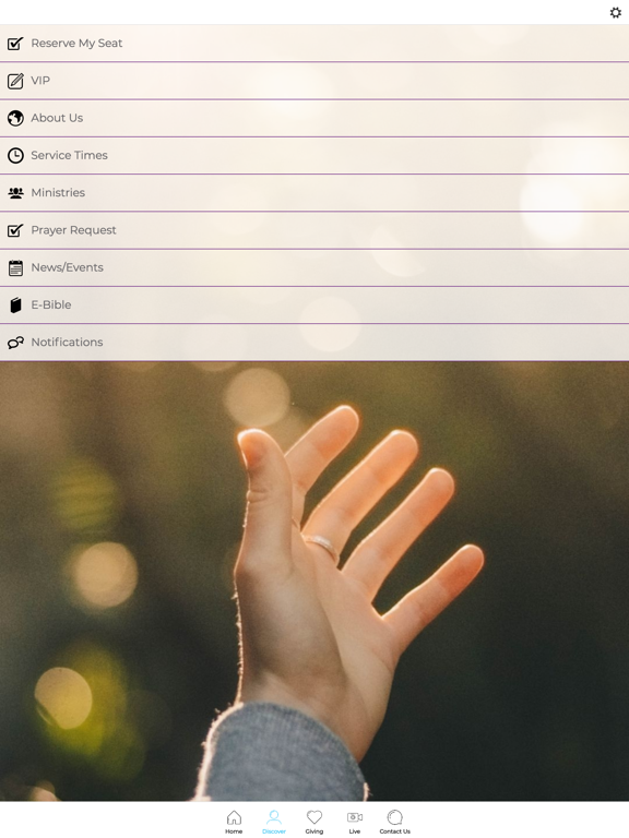 App screenshot