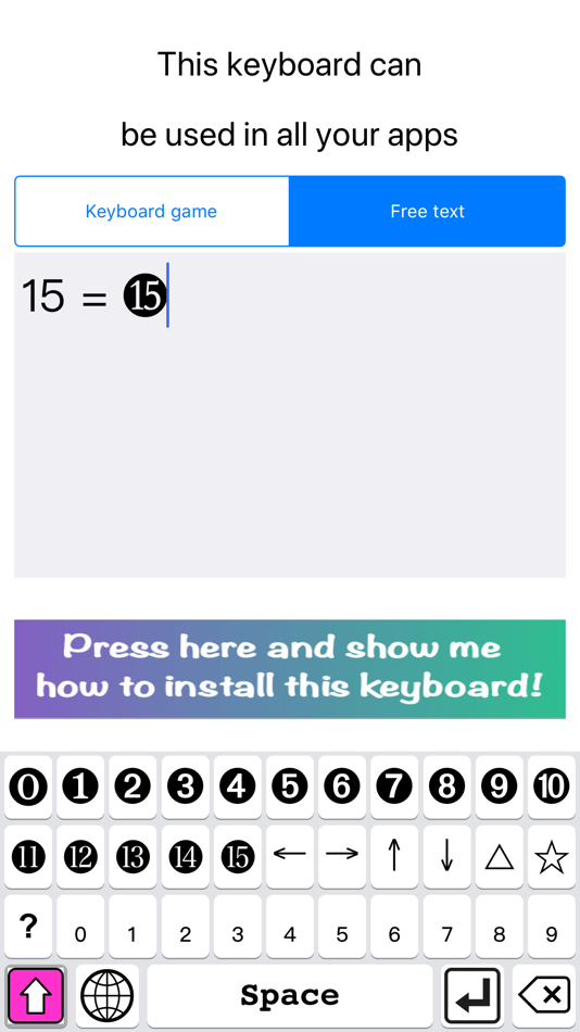 #2. Poke keyboard (iOS) 由: Simarim