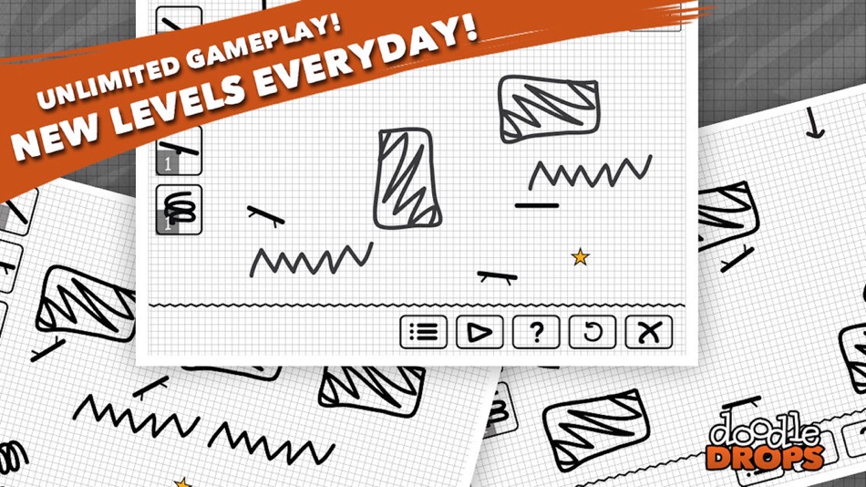 #2. Doodle Drop : Physics Puzzler (iOS) 由: Sirqul, Inc.