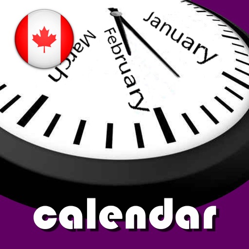 2019 Canada Calendar