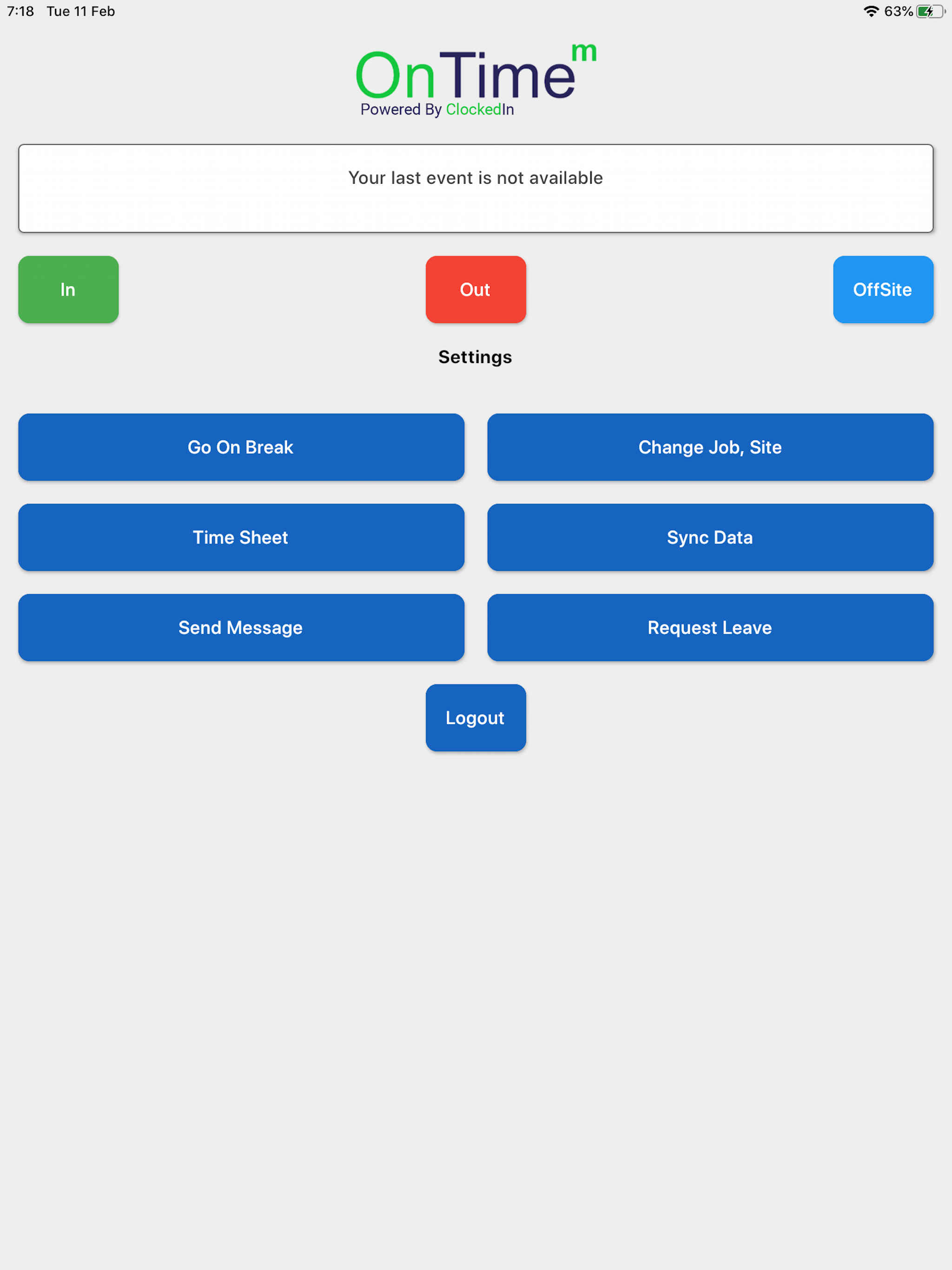 ONTIME MOBILE screenshot 4
