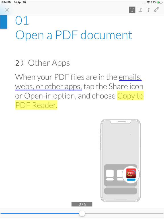 Screenshot #5 pour PDF Editor- documents expert