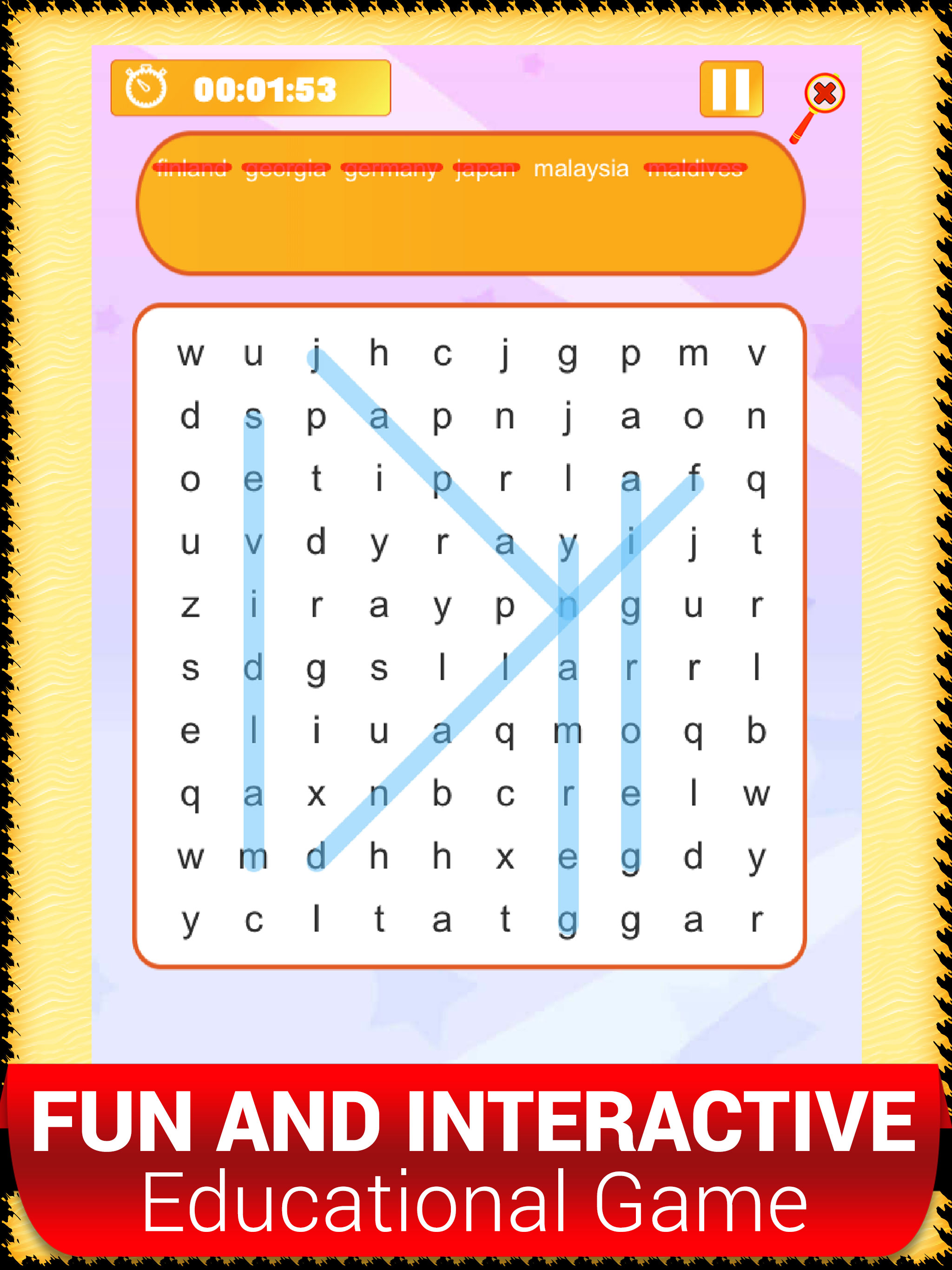Learn Kids Word Search Games screenshot 7