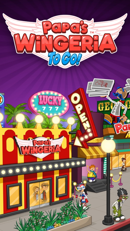 #1. Papa's Wingeria To Go! (iOS) 由: Flipline Studios