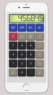 calculator⁻ iphone screenshot 1