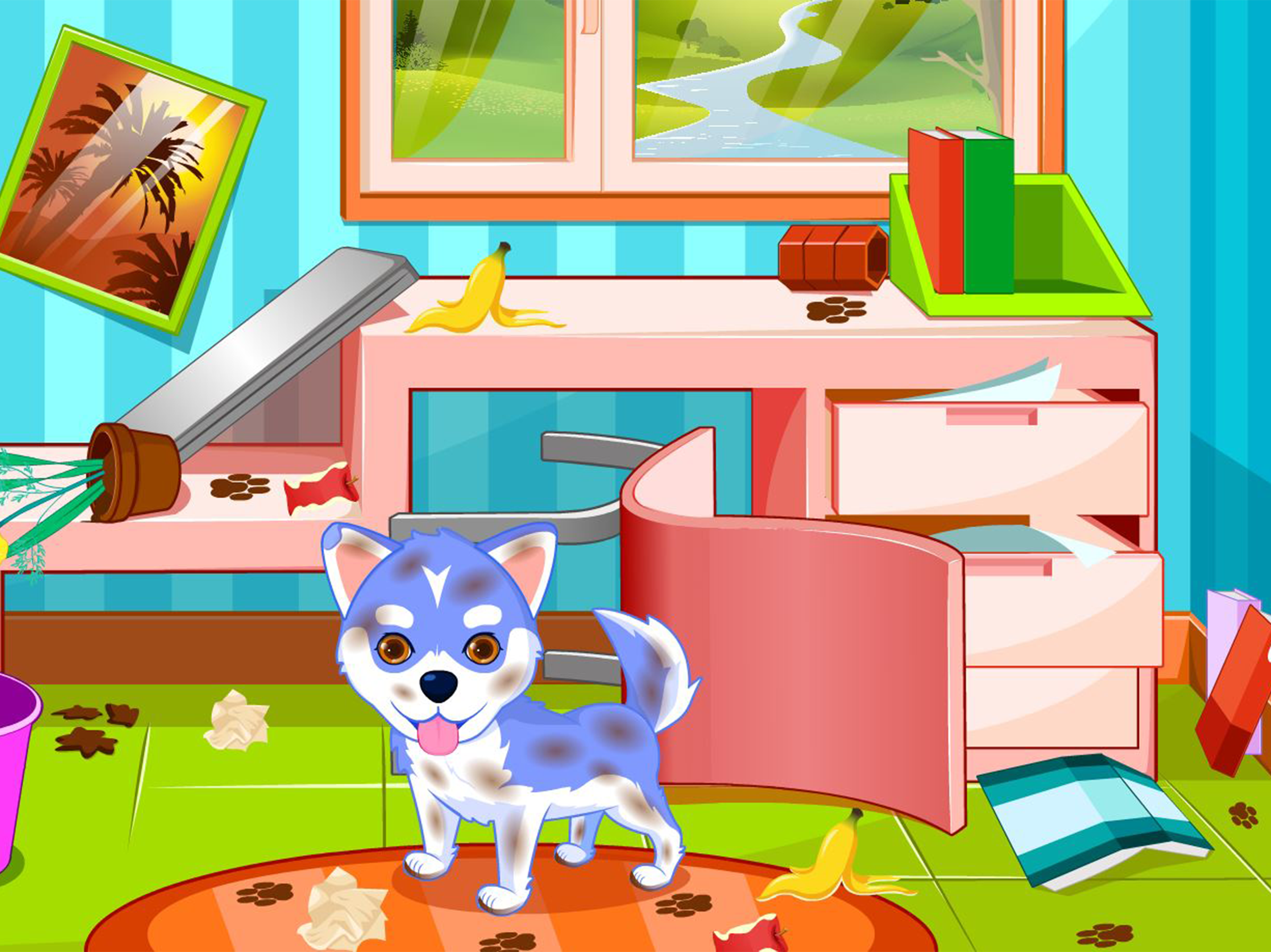 Puppy games & kitty game salon