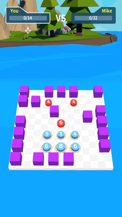 Flick Fall -Air Hockey Games screenshot-0