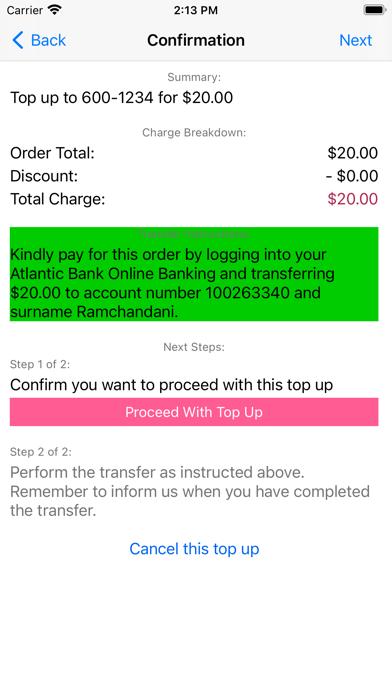eCredit Belize Screenshot