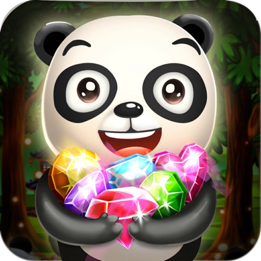 Panda Gems - Match 3 Game Icon