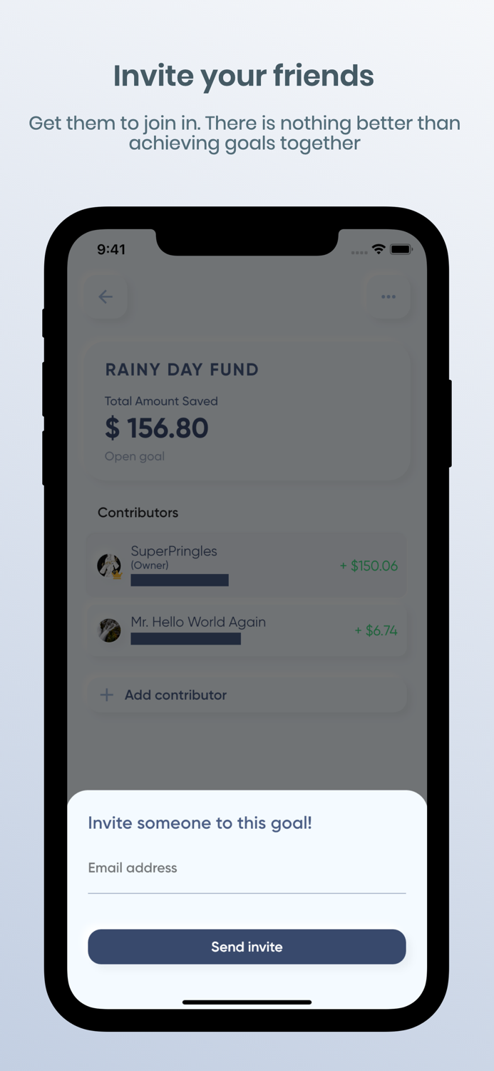 Reify - Achieve Saving Goals