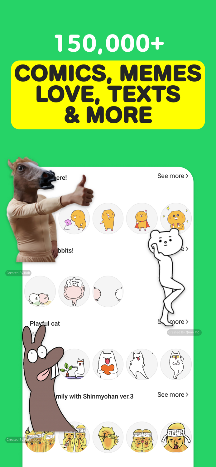 GIF Stickers for Whatsapp Chat