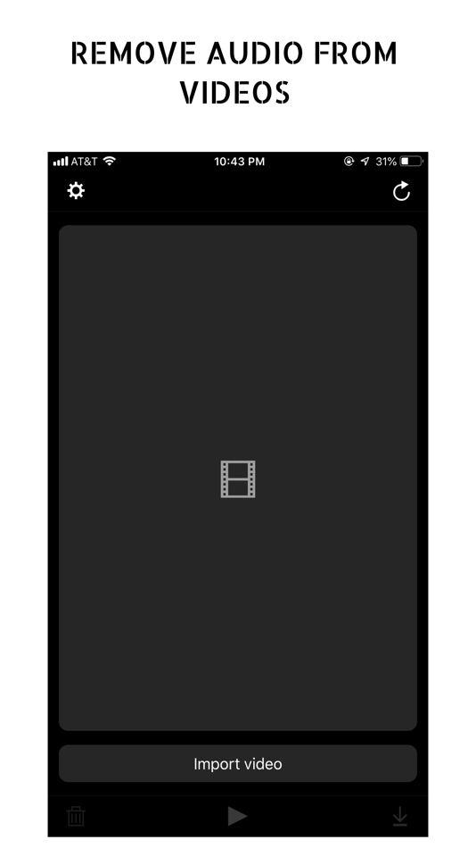 #1. Mute Videos (iOS) De: Maroun Abi Ramia