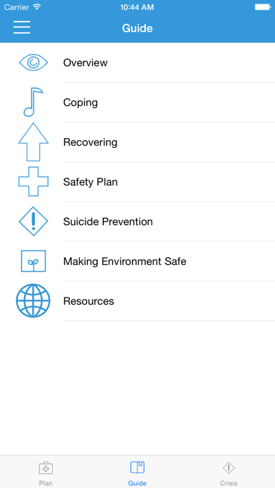 Screenshot #3 pour Suicide Safety Plan