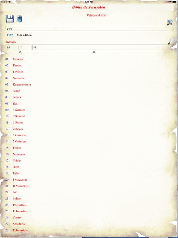 Screenshot #4 pour Biblia de Jerusalén