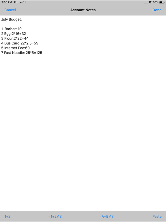 Screenshot #6 pour Account Notes