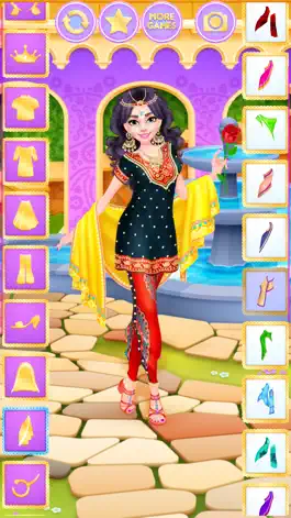 Game screenshot Indian Princess Dress Up Games apk