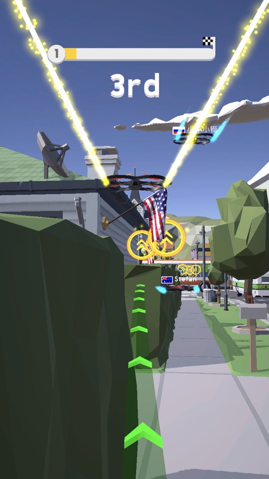 #4. Drone Race! (iOS) 由: Mossa Games, LLC