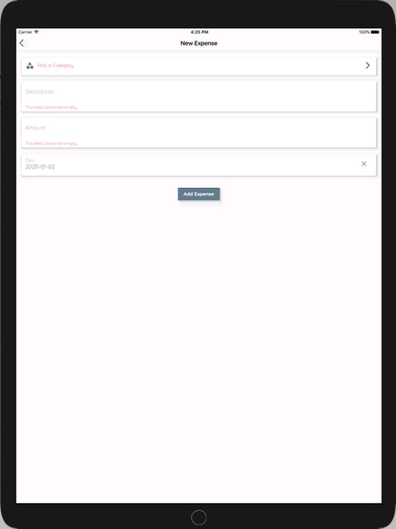 Screenshot #5 pour Personal Expenses