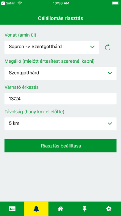Screenshot #3 pour GYSEV Utastájékoztató