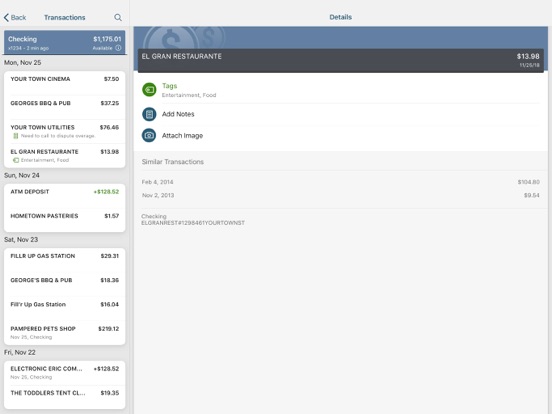 Highmark Credit Union iPad screenshot 2 - Finance app