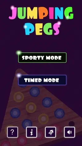 Game screenshot Jumping Pegs apk