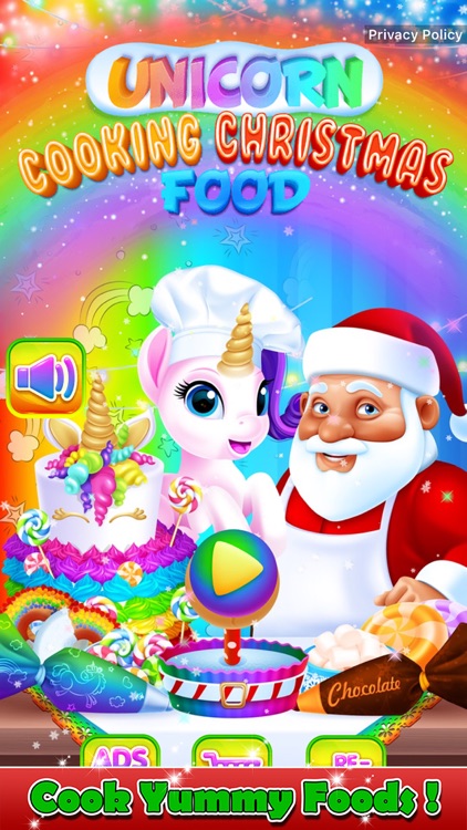 Unicorn Cooking Christmas Spa screenshot-0