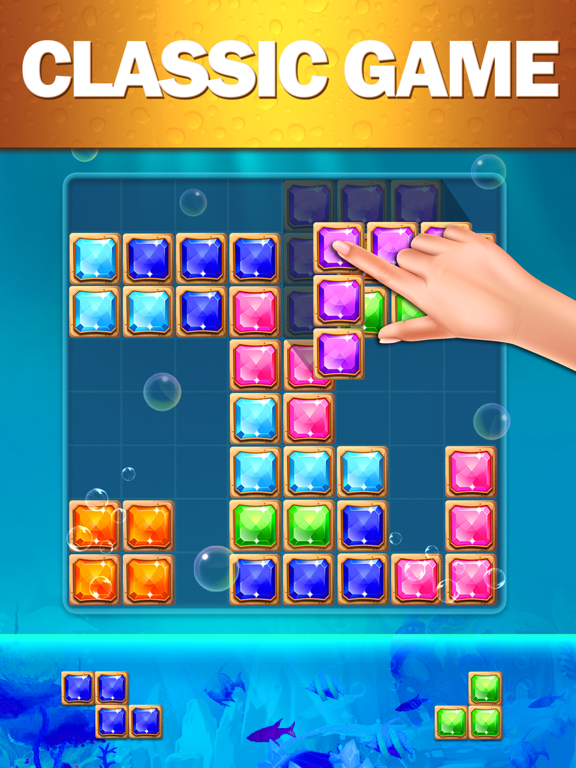 Jewels Block Puzzle iPad screenshot 4 - Games app