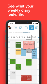 SuperOffice Pocket CRM screenshot