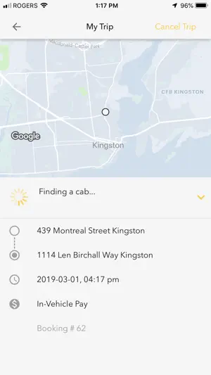 Modern City Taxi Kingston screenshot 4
