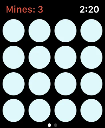 Screenshot #3 pour Minesweeper Game on Watch
