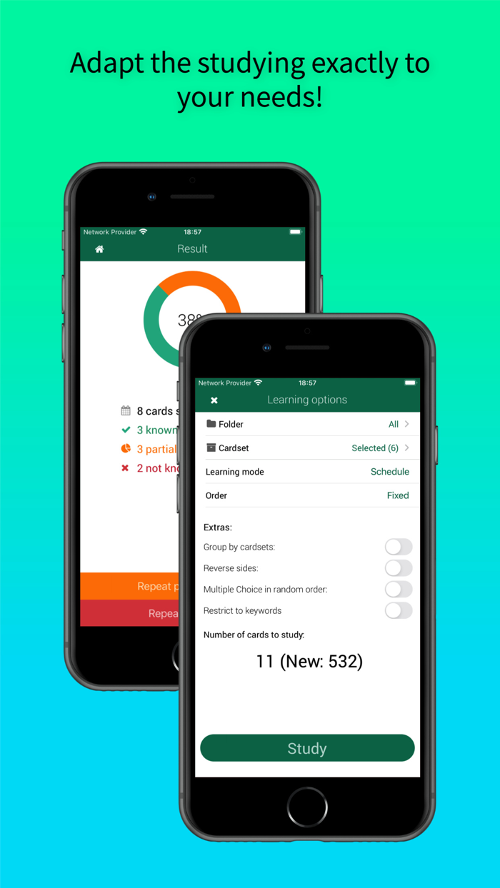 Repetico - Study flashcards