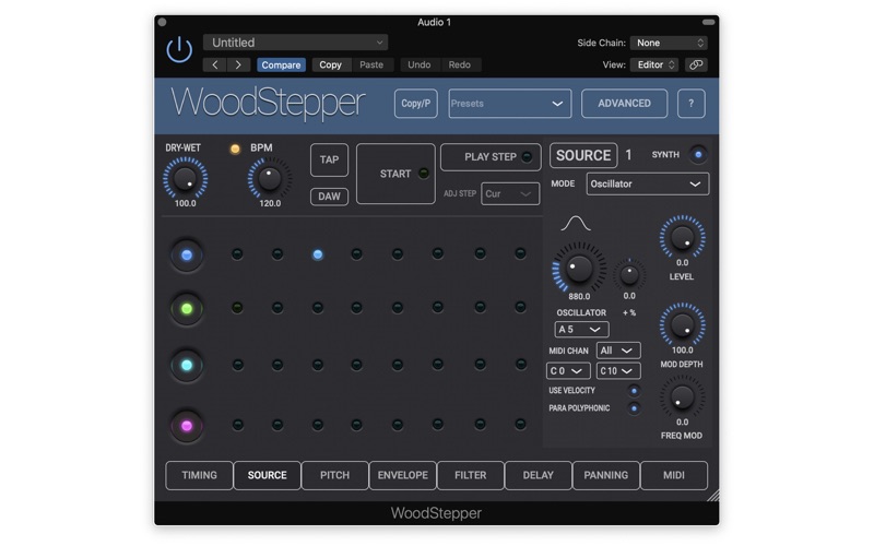 WoodStepper скриншот программы 4