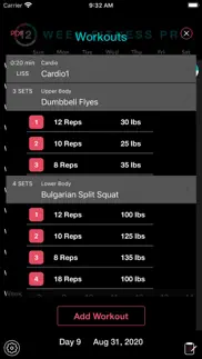 12 week fitness pro iphone screenshot 2