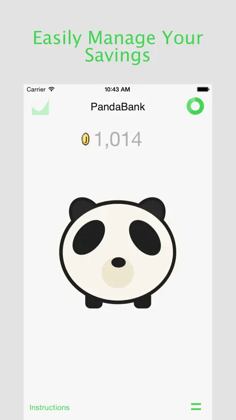 PandaBank - Piggy Bank