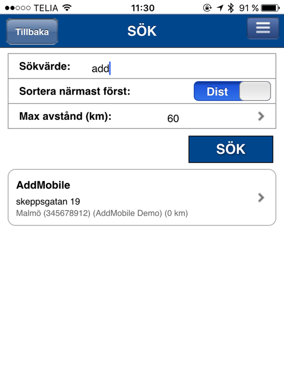 Screenshot #4 pour AddMobile ID06